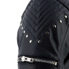 BLOUSON HELSTONS JANIS CUIR SOFT NOIR