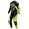 COMBINAISON DAINESE AUDAX D-ZIP NOIR JAUNE BLANC