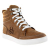 BASKETS HELSTONS OSAKA CUIR TAN NUBUC
