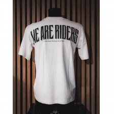 T-SHIRT OVERSIZE MOTOSHOPPING BLANC