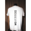 T-SHIRT MOTOSHOPPING VERTICAL BLANC