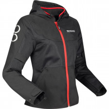 BLOUSON BERING LADY PROFIL NOIR ROUGE