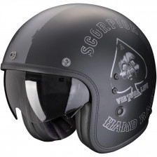SCORPION BELFAST EVO SPADE NOIR MAT ARGENT 22-06