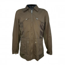 VESTE HELSTONS ETE MESH NEWTON KAKI