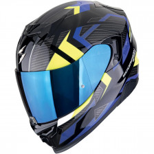 SCORPION EXO-520 EVO AIR SENSUS NOIR BLEU JAUNE 22-06