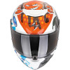 SCORPION EXO-JNR AIR THE4ELEMENT BLANC BLEU ORG