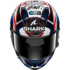 SHARK AERON-GP FIM RACING ZARCO BLANC NOIR BLEU