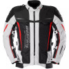 VESTE FURYGAN MONTROC 3EN+ KEVLAR NOIR PEARL ROUGE