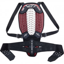 DORSALE ALPINESTARS NUCLEON PLASMA NOIR BLANC ROUGE