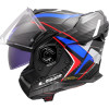 LS2 FF901 ADVANT X CARBON FUTUR II BLANC BLEU 3XL