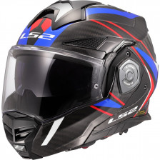 LS2 FF901 ADVANT X CARBON FUTUR II BLANC BLEU 3XL