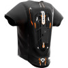 GILET IX-AIRBAG IXON U05 NOIR ORANGE 2XL
