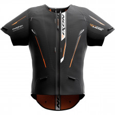 GILET IX-AIRBAG IXON U05 NOIR ORANGE 2XL