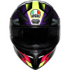 AGV K1 S FASTLAP NOIR VIOLET ROSE 22-06