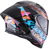 SCORPION EXO-R1 EVO II AIR SAVAGE NOIR BLEU ROSE