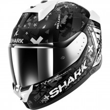 SHARK SKWAL I3 HELLCAT NOIR CHROME SILVER 22-06