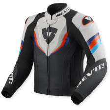 BLOUSON REV'IT QUANTUM 3 NOIR GRIS CLAIR