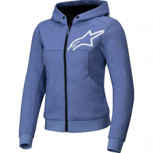 SWEAT ALPINESTARS STELLA CHROME V2 VIOLET BLANC