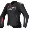 BLOUSON ALPINESTARS STELLA DUSK NOIR ROSE BLANC
