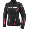BLOUSON IXON STRIKER 2 LADY NOIR ROSE VIF