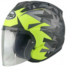 ARAI SZ-R VAS EVO MIMESIS YELLOW 22-06 (uniquement en retrait magasin)