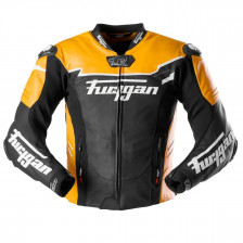 BLOUSON FURYGAN SIGNATURE 55 NOIR-JAUNE
