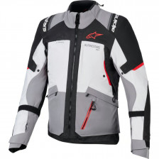 VESTE ALPINESTARS ANDES V4 DRYSTAR NOIR GRIS ROUGE