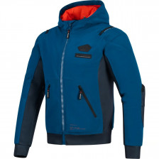 BLOUSON ALPINESTARS MOBLAST WP NOIR PETROL NAVY