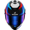 SHARK SPARTAN GT PRO CARBON GUINTOLI BLEU ROUGE