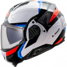 LS2 FF910 ADVANT II TRIPLE BLANC BLEU ROUGE