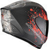 SCORPION EXO-391 WOLF NOIR MAT ARGENT ROUGE