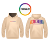 SWEAT OVERSIZE WE ARE RIDERS BEIGE PERSO