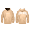 SWEAT OVERSIZE WE ARE RIDERS BEIGE BLANC