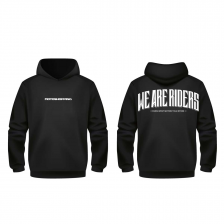 SWEAT OVERSIZE WE ARE RIDERS NOIR BLANC