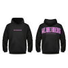 SWEAT OVERSIZE WE ARE RIDERS NOIR ROSE
