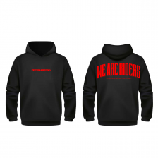 SWEAT OVERSIZE WE ARE RIDERS NOIR ROUGE