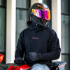 SWEAT OVERSIZE WE ARE RIDERS NOIR ROUGE