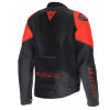 BLOUSON DAINESE RACING 5 NOIR NOIR ROUGE FLUO