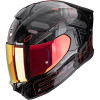 SCORPION EXO-530 FOND NOIR ROUGE
