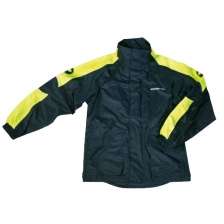 VESTE MOTO BERING MANIWATA NOIR FLUO