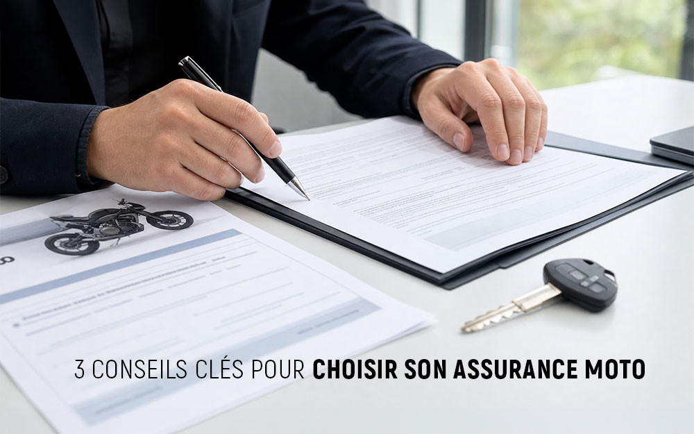 3 CONSEILS CLÉS POUR CHOISIR SON ASSURANCE MOTO