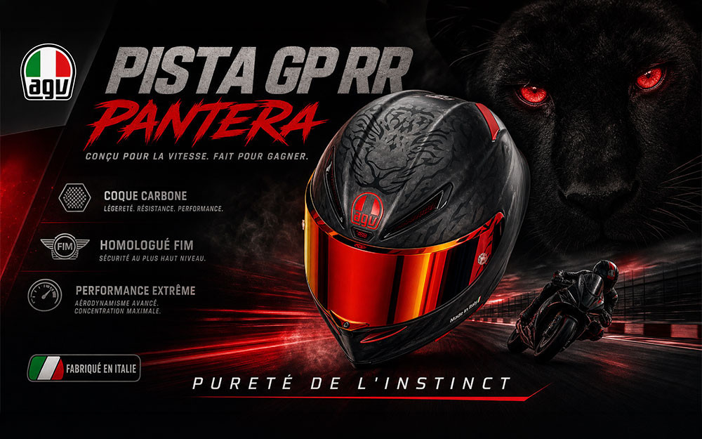 AGV Pista GP RR Pantera: Nouvelle Série Limitée