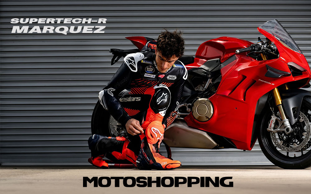 Alpinestars Supertech-R  Marc Marquez R04 Vented : Édition Limitée, Disponible en Quantités Ultra-Rares !