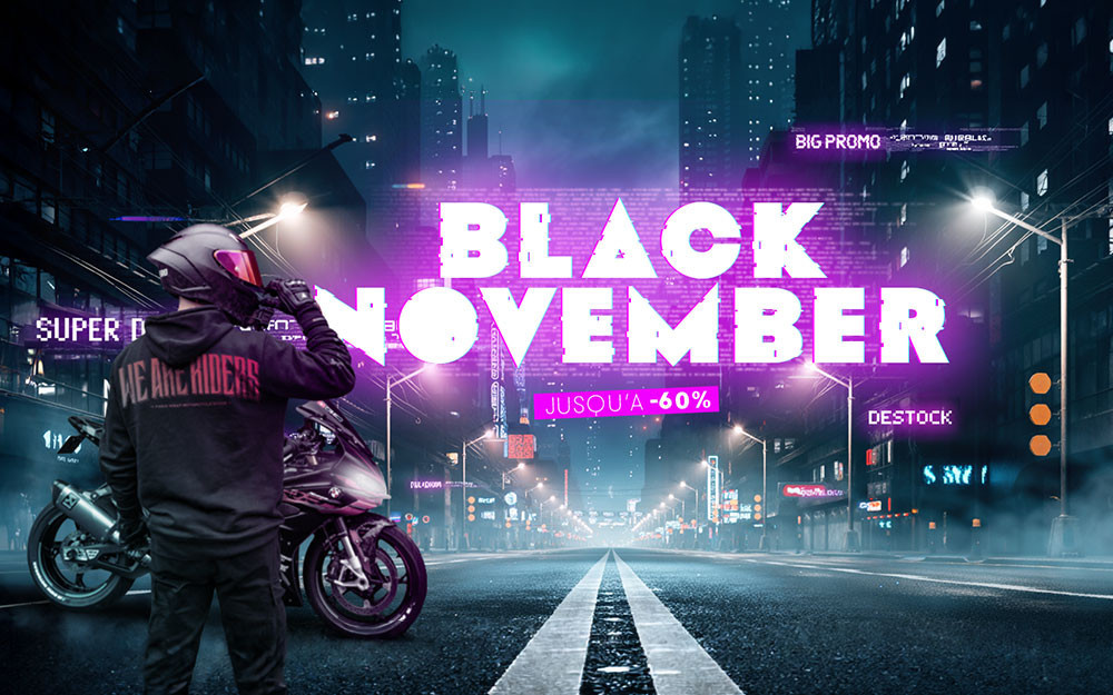 Black Friday 2024 jusqu'à -65% : L’occasion idéale pour s’équiper en moto à prix réduit !
